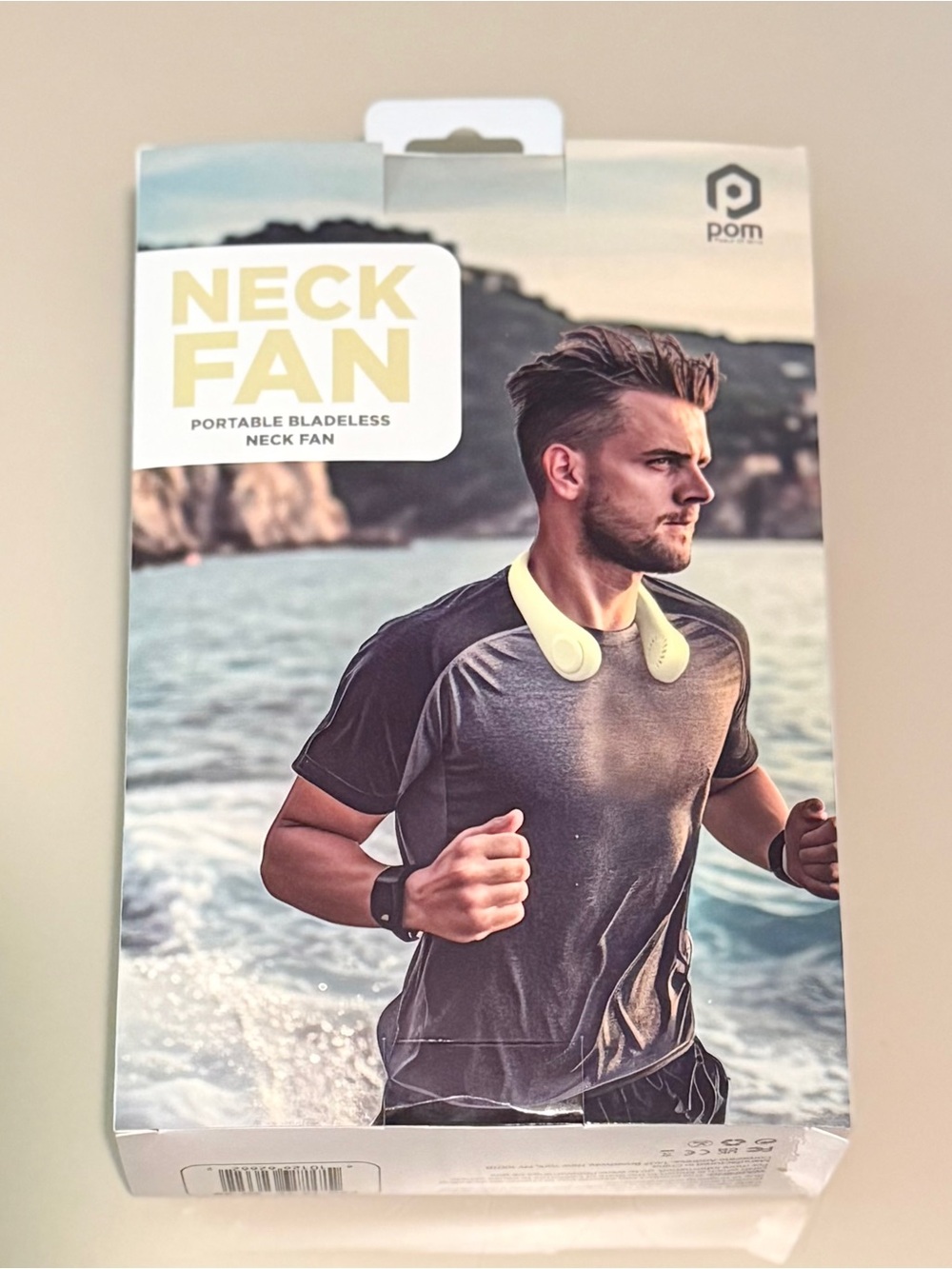 Neck Fan Portable Bladeless Neck Fan - Light Yellow